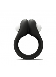 Черное эрекционное кольцо Zippy Vibrating Ring With Bullet - Adrien Lastic - в Старом Осколе купить с доставкой