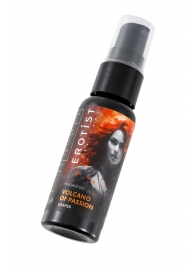 Гель с эффектом вибрации Volcano Of Passion со вкусом винограда - 25 мл. - Erotist Lubricants - купить с доставкой в Старом Осколе