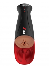 Мастурбатор-вагина в колбе с вибрацией Fuck-O-Matic Pro XL - Pipedream - в Старом Осколе купить с доставкой