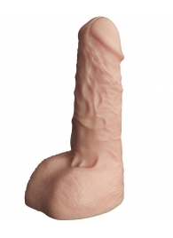 Телесный фаллоудлинитель с мошонкой Cock Next - 17 см. - LOVETOY (А-Полимер) - в Старом Осколе купить с доставкой