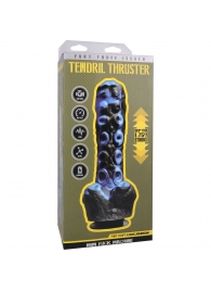 Черно-синяя мини-машина на присоске Tendril Thruster - 21,6 см. - Doc Johnson - купить с доставкой в Старом Осколе