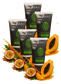 Набор из 5 съедобных лубрикантов JUJU со вкусом тропических фруктов - JuJu - купить с доставкой в Старом Осколе