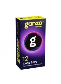 Презервативы с анестетиком для продления удовольствия Ganzo Long Love - 12 шт. - Ganzo - купить с доставкой в Старом Осколе