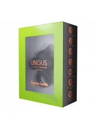 Черное эрекционное кольцо Lingus с вибрацией - Adrien Lastic - в Старом Осколе купить с доставкой