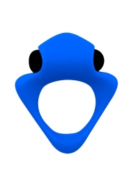 Синее эрекционное кольцо Wooomy Tribeс с вибрацией - Adrien Lastic - в Старом Осколе купить с доставкой