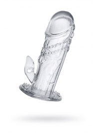Прозрачная насадка на пенис Uco - 13 см. - A-toys - в Старом Осколе купить с доставкой