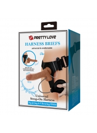 Женский страпон с вибрацией и эффектом эякуляции Oher - Baile - купить с доставкой в Старом Осколе