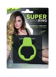 Люминесцентное эрекционное виброкольцо Super - Clara Morgane - в Старом Осколе купить с доставкой