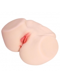 Мастурбатор-полуторс с двойным слоем материала и вибрацией Jenny Onahole Real Vagina - KOKOS - в Старом Осколе купить с доставкой