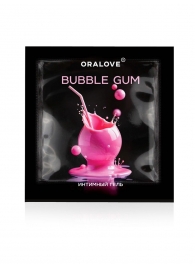 Саше съедобной оральной смазки OraLove с ароматом бабл-гам - 3 гр. - Биоритм - купить с доставкой в Старом Осколе