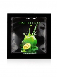 Саше съедобной оральной смазки OraLove с ароматом фейхоа - 3 гр. - Биоритм - купить с доставкой в Старом Осколе