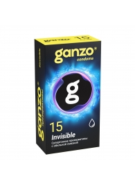Супертонкие презервативы Ganzo Invisible - 15 шт. - Ganzo - купить с доставкой в Старом Осколе