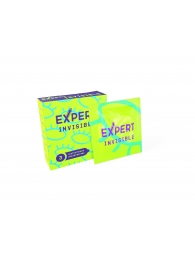 Ультратонкие презервативы Expert Invisible - 3 шт. - Expert - купить с доставкой в Старом Осколе