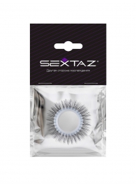 Круглое эрекционное кольцо с «ресничками» - Sextaz - в Старом Осколе купить с доставкой