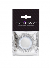 Круглое эрекционное кольцо с длинными «ресничками» - Sextaz - в Старом Осколе купить с доставкой