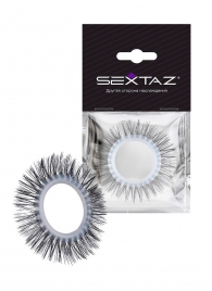 Круглое эрекционное кольцо с длинными «ресничками» - Sextaz - в Старом Осколе купить с доставкой