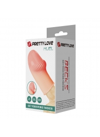 Телесная насадка на пенис Huel - 9 см. - Baile - в Старом Осколе купить с доставкой