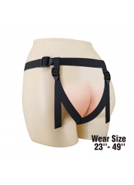 Черные трусики харнесс с платформой Caludio I - Baile - купить с доставкой в Старом Осколе