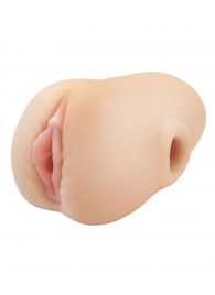 Телесный мастурбатор-вагина Pussy Pounder Squeeze Stroker - Pipedream - в Старом Осколе купить с доставкой