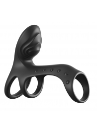 Черная насадка на пенис Ultimate Couples Cage Pro - Pipedream - в Старом Осколе купить с доставкой