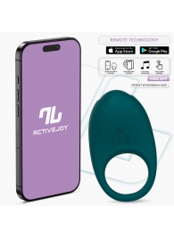 Зеленое интерактивное виброкольцо Ringo - Intoyou - в Старом Осколе купить с доставкой