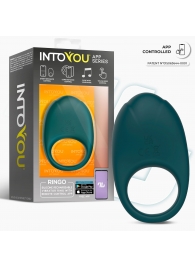 Зеленое интерактивное виброкольцо Ringo - Intoyou - в Старом Осколе купить с доставкой