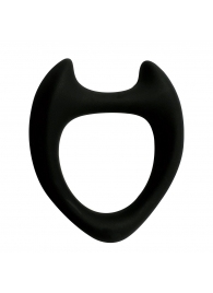 Черное эрекционное кольцо с рожками Wooomy Toro M - Adrien Lastic - в Старом Осколе купить с доставкой