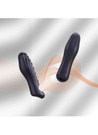 Сливовая силиконовая насадка на пенис с подхватом Manwan Ryzer - Manwan - в Старом Осколе купить с доставкой