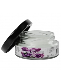 Массажная свеча «Сирень» - 50 мл. - SGAN - купить с доставкой в Старом Осколе