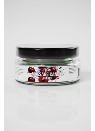 Массажная свеча «Спелая вишня» - 50 мл. - SGAN - купить с доставкой в Старом Осколе