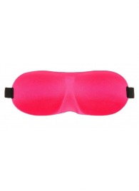 Розовая глухая маска на резинке - Sitabella - купить с доставкой в Старом Осколе