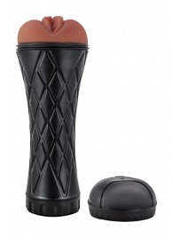 Коричневый мастурбатор-вагина Marly - Dream Toys - в Старом Осколе купить с доставкой