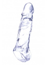 Прозрачная насадка-удлинитель Length Enhancer с подхватом - 16 см. - NMC - в Старом Осколе купить с доставкой