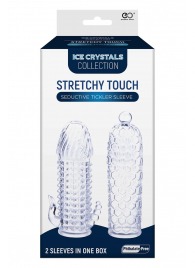 Набор из 2 прозрачных насадок на член Seductive Tickler Sleeves Set - NMC - в Старом Осколе купить с доставкой