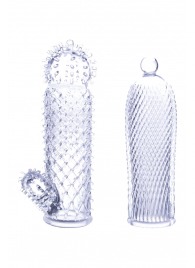 Набор из 2 прозрачных насадок на член Seductive Tickler Sleeves - NMC - в Старом Осколе купить с доставкой