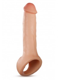 Телесная насадка-удлинитель Thrive 8.75 Inch Realistic Penis Extender Sleeve - 22,2 см. - Blush Novelties - в Старом Осколе купить с доставкой