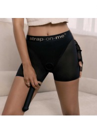 Трусики-шорты для фиксации насадок Strap-on-me Harness Lingerie Halo - size M - Strap-on-me - купить с доставкой в Старом Осколе