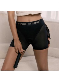 Трусики-шорты для фиксации насадок Strap-on-me Harness Lingerie Halo - size L - Strap-on-me - купить с доставкой в Старом Осколе