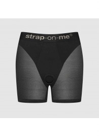 Трусики-шорты для фиксации насадок Strap-on-me Harness Lingerie Halo - size XL - Strap-on-me - купить с доставкой в Старом Осколе