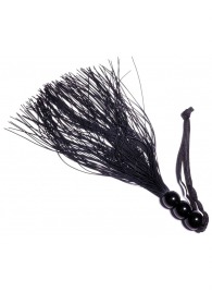 Черная силиконовая плетка - 25,4 см. - Boys of Toys - купить с доставкой в Старом Осколе