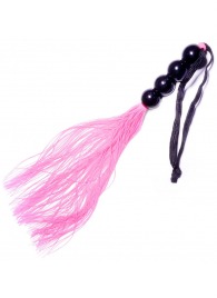 Розовая силиконовая плеть - 35,5 см. - Boys of Toys - купить с доставкой в Старом Осколе