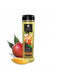 Массажное масло для тела Luscious Mango с ароматом манго - 240 мл. - Shunga - купить с доставкой в Старом Осколе