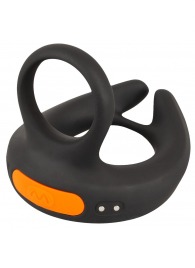 Черный вибростимулятор мошонки RC Scrotum Stimulator with Vibration - Orion - в Старом Осколе купить с доставкой