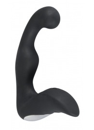 Черный перезаряжаемый стимулятор простаты с вибрацией - 14,6 см. - Orion - в Старом Осколе купить с доставкой