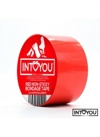 Красный скотч для фиксации Non-Sticky Bondage Tape - 15 м. - Intoyou - купить с доставкой в Старом Осколе