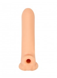 Телесный фаллоудлинитель Titan - 16,5 см. - Lola Games - в Старом Осколе купить с доставкой