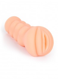 Телесный мастурбатор-вагина с эрекционными кольцами в комплекте - Sexy Girl - в Старом Осколе купить с доставкой