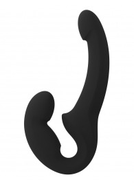 Черный безремневой страпон Share Lite - Fun Factory - купить с доставкой в Старом Осколе