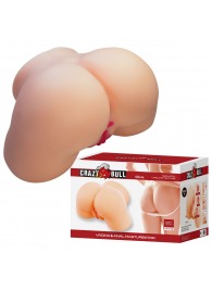 Телесный мастурбатор с 2 любовными отверстиями Olivia - Baile - в Старом Осколе купить с доставкой