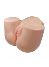 Телесный мастурбатор Julia с 2 любовными тоннелями - Baile - в Старом Осколе купить с доставкой